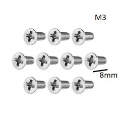 COUNTERSUNK SCREW M3X8MM...