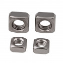SQUARE NUT M3, 302 STAINLESS, 10PCS/PKG