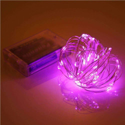 LED STRING LIGHT, PINK, 5M...