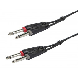 INSTRUMENT CABLE, 2 X 1/4"...