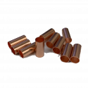 CRIMPING SLEEVES, OD: 6.5MM ID: 6.0MM, 10PCS/PKG