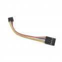CABLES, JST JUMPER CONNECTOR, F/F, 4WAY