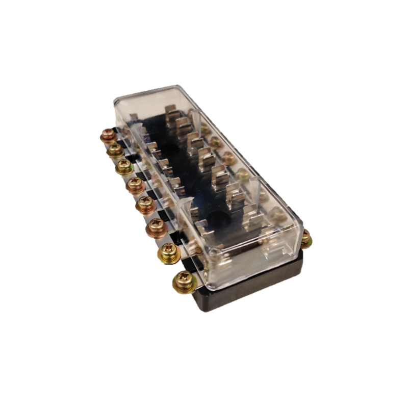 FUSE BLOCK 8-WAY FOR 6.3MMX30MM FUSE