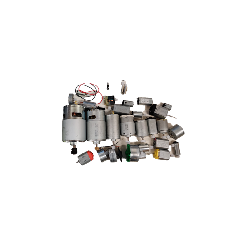 KIT, ASSORTED DC GEAR MOTORS, 32PCS