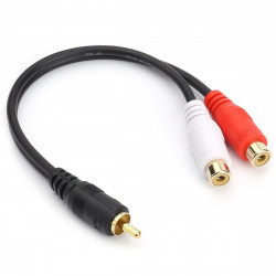 AUDIO CABLE, RCA(M) TO 2...