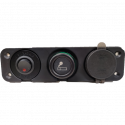 AUTOMOTIVE PANEL MOUNT W/USB & SWITCH