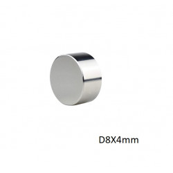 MAGNET DISC NEODYMIUM D8X4MM