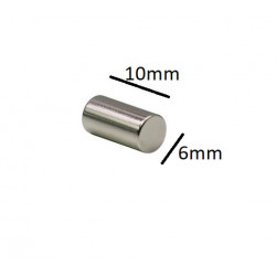 MAGNET CYLINDER D6 X H10MM