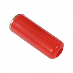 3.5MM INLINE MONO JACK RED...