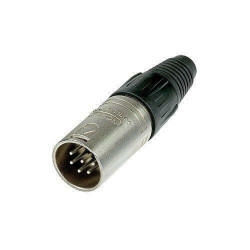 NEUTRIK, XLR 6 POLE MALE...