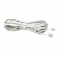TELEPHONE CABLE, RJ12 (6P6C), STRAIGHT DATA, 7FT