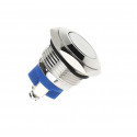 VANDAL PUSH BUTTON SPST MOMENTARY 19MM TERMINAL 