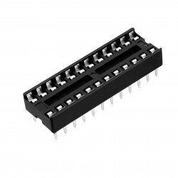 IC SOCKET 24-PINS 3PCS