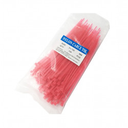 CABLE TIE, 150X3MM, RED,...