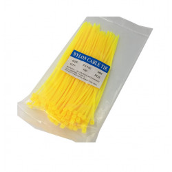 CABLE TIE, 150X3MM, YELLOW,...