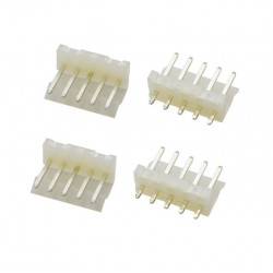 5WAY PLUG (M) 3.96MM 4PCS