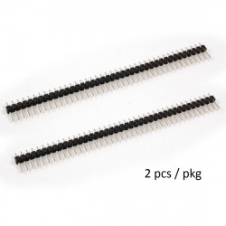 HEADER PINS 1X40, 2.54MM,...