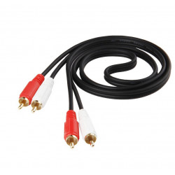 AUDIO CABLE, 2 RCA(M) TO 2...