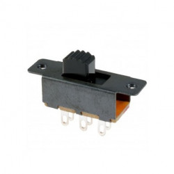 SLIDE SWITCH DPDT ON-OFF-ON...