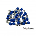 FERRULE TERMINALS E1008 TG-JT BLUE 20PCS