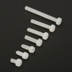 SCREW NYLON PLASTIC M2 X5MM...