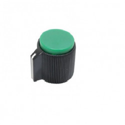 KNOB 20MMX12MM GREEN RN-115B