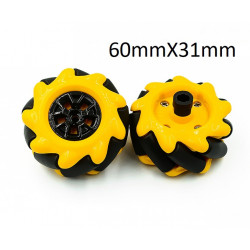 MECANUM WHEELS SET - 60MM...