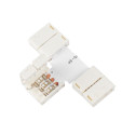 WS2812 3-PIN SOLDERLESS T-CONNECTOR W/CLIPS (10MM)