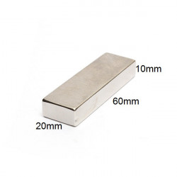 MAGNET, RECTANGULAR, N40,...