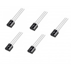 TRANSISTOR 2N3702, 5PCS/PKG