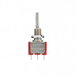 TOGGLE SWITCH, SPDT, ON-ON,...