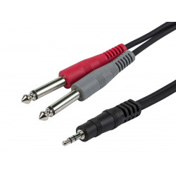 AUDIO SPLITTER CABLE, 3.5MM...