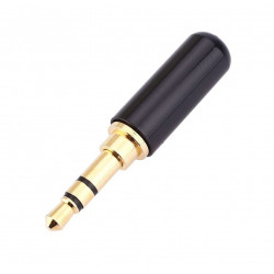 3.5MM STEREO BLACK PLUG