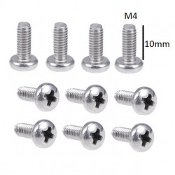 SCREW M4X10MM 10PCS/PKG