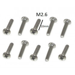 SCREW M2.6X10 10PCS/PKG