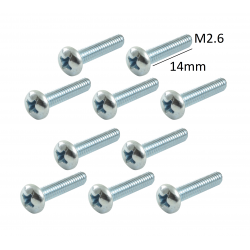 SCREW M2.6X14 10PCS/PKG