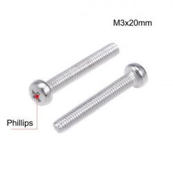 SCREW M3X20MM 10PCS