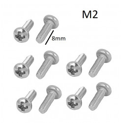 SCREW M2X8MM 10PCS