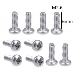 SCREW M2.6X6 10PCS/PKG