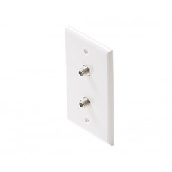 WALL PLATE - CATV DOUBLE F...