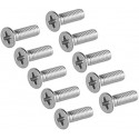 COUNTERSUNK SCREW, M3X10MM, (PHILIPS) 10PCS/PKG