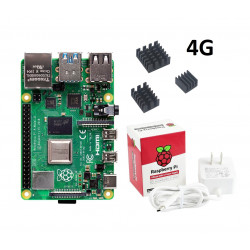 RASPBERRY PI 4 MODEL B KIT,...