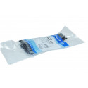 CABLE TIE, 6" GT-160M-CB, 160X2.5MM, BLACK ,100PCS/PKG