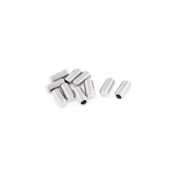 HEX SET SCREW M4X6MM 10PCS/PKG