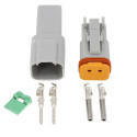 DEUTSCH CONNECTOR DT06-2S / DT06-2P SET