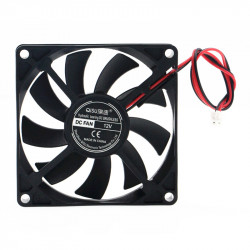 DC FAN 80X80X15MM, 12VDC...