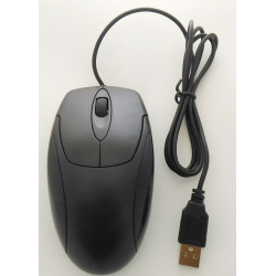 USB OPTICAL MOUSE (BLACK)