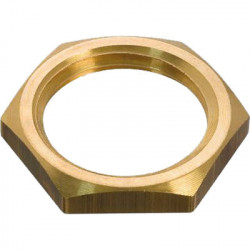 HEX NUT, BRASS, 3/8 X 32...