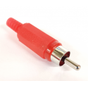 RCA JAPAN PLUG RED MR-595 1PC/PKG