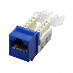 KEYSTONE RJ-45 CAT6 BLUE...